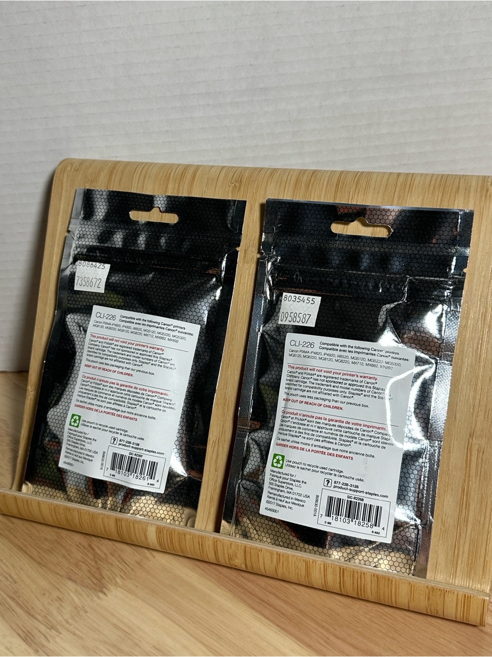 Canon Printer Ink CLI-226 Black / Yellow BNIB Staples - Picture 2 of 6